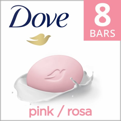 Dove Pink Gentle Moisturizing Cream Beauty Bar Soap - 3.75 oz - 8 ct
