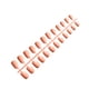 thumbnail image 2 of Vogacara 24 piezas de uñas postizas de ataúd sólidas usables ordenadas DIY Artificial exquisita novela personalidad uñas acrílicas para amantes de la Juegos de manicura Tipo16 Vogacara CE011417-16, 2 of 5