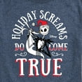 thumbnail image 3 of The Nightmare Before Christmas - Holiday Screams Come True - Men's Short Sleeve Graphic T-Shirt, 3 of 5