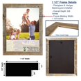 thumbnail image 5 of HomeRoots 15"x15" Rustic Smoky Black Picture Frame Smoky Black, 5 of 5