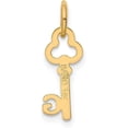thumbnail image 3 of 14k Yellow Gold Key Letter G Initial Charm - 15.53mm, 3 of 6