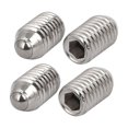 thumbnail image 1 of M10x16mm 304 Tornillo de fijación de bola de punto hexagonal de acero inoxidable, juego de 4 piezas, 1 of 4