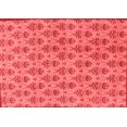 thumbnail image 1 of Ahgly Company Machine Washable Indoor Rectangle Abstract Red Modern Area Rugs, 2' x 5', 1 of 4