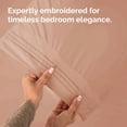thumbnail image 7 of CGK Linens Extra Soft Pillowcases Set of 4 - Queen / Standard Size Hotel Luxury Breathable & Cozy 4-Piece Pillow Covers, Mauve, 7 of 7