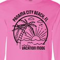 thumbnail image 4 of Inktastic Summer Vacation Mode Panama City Beach Florida Long Sleeve T-Shirt, 4 of 5