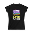 thumbnail image 3 of Love Wins Lesbian Gay Bisexual Transgender LGBT Pride Womens Shirts, 3 of 8