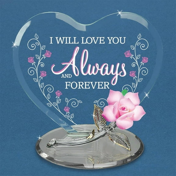 baron Glass Rose "Always & Forever"