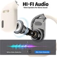 thumbnail image 5 of 2025 AI Language Translator Earbuds Real Time OWS 3-in-1 Translation Earphones 144 Languages & Accents Bluetooth 5.4 Headphones and Long Battery Life Ideal for Travel and Business Headsets, 5 of 7