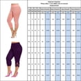 thumbnail image 3 of PALACLOTH Women's Plus Size Core Active Cropped Capri Leggings, 3 of 3