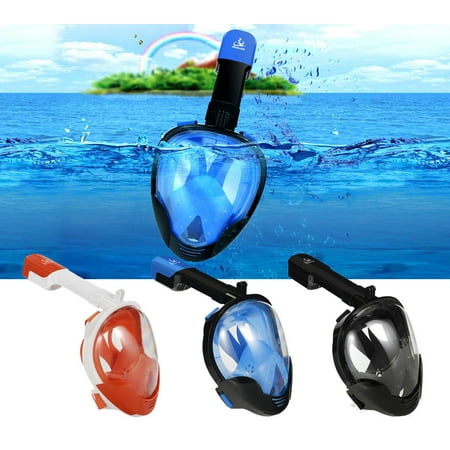 Full Face Snorkeling Mask Scuba Diving Surface Swimming Snorkel for