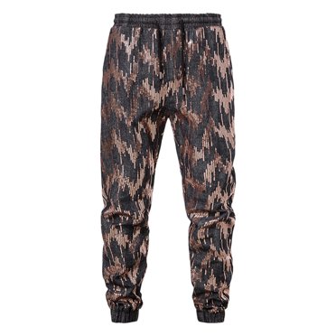 LEEy-world Pantalons de Survêtement pour Hommes Pantalon Uni Design Entraînement Physique Course Entraînement Respirant Séchage Rapide Collants Extensibles Noir,TTG
