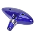 thumbnail image 2 of Btafrte Flauta Instrumento Musical Ocarina Con Llave C 12 Agujeros Con Cordón Azul, 2 of 6