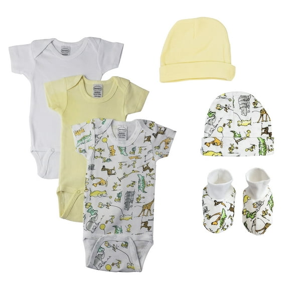 Unisex Baby 7 Pc Bodysuits