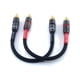 thumbnail image 3 of WJSTN-020 Cable de audio RCA a RCA 1RCA macho a 1RCA macho Convertidor de cable de audio estéreo Cable de audio estéreo digital para subwoofer Cine en casa Audio de alta fidelidad-Doble blindaje-Paque, 3 of 5