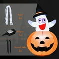 thumbnail image 4 of Costway 5 Ft Halloween Blow-up Inflatable Ghost in Pumpkin w/ LED Bulb Yard Decoration, 4 of 11