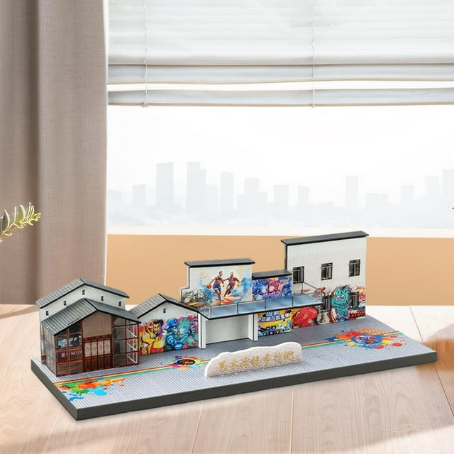 Colección de adornos de regalo CUTICAT Graffiti a escala 1/64 Bricolaje