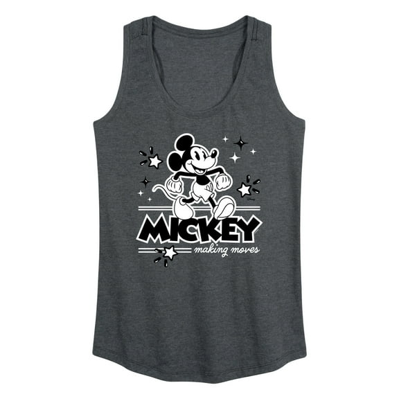 Disney - Mickey Mouse - Making Moves - Women's Racerback Tank Top