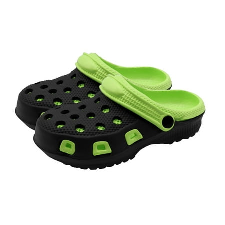 

Boys Clogs Kids Summer Sandal Garden Slippers Sizse 11-3.