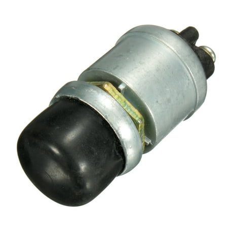 Handheld Push Button Car Boat Horn Engine Start Push Button Switch Momentary 12V 20A Waterproof Heavy Duty ()