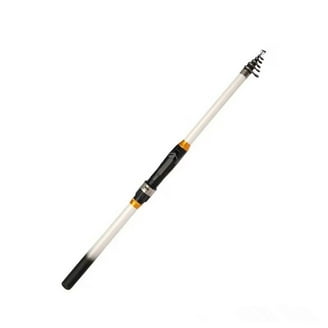 Proton 6-Foot Telescopic Fishing Rod - 5-Sec Tel-Sp Rod With Cork Handle, Ceramic Guides, Collapses To 21 Inches