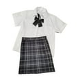 thumbnail image 3 of Uniforme japonés para mujer, bonita falda de uniforme escolar para niñas para espectáculos. XS, 3 of 8