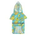 thumbnail image 1 of TIELUTT Pet Raincoat Large and Small Dog Raincoat Reflective Stripes Cartoon Animal Pattern Pet Dog Wet Suits Greyhound Jacket Hats for Small Dogs Female Ruff Wear Small Dog Calming Vest, 1 of 8