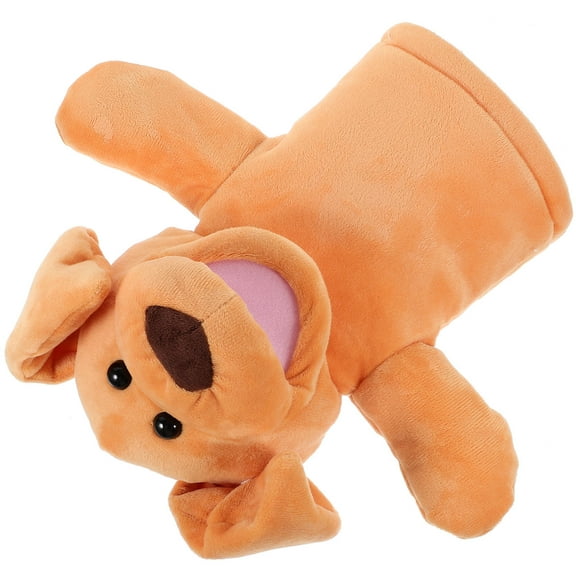 HAMPPLIES Puppy Puppet Plush Dog Hand Puppet for Communication Skills Improvement 1Pcs