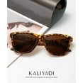 thumbnail image 4 of KALIYADI Womens-Sunglasses Polarized Sunglasses-Womens Trendy: Retro Sun Glasses with UV Protection for Travel Driving, 4 of 7