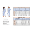 thumbnail image 5 of GLOBAL Women’s Flannel Pajama Set 100% Cotton Comfy PJs for Women Long Sleeve Button Front 2-Piece Warm and Cozy Sleepwear,Size S-3XL, 5 of 5