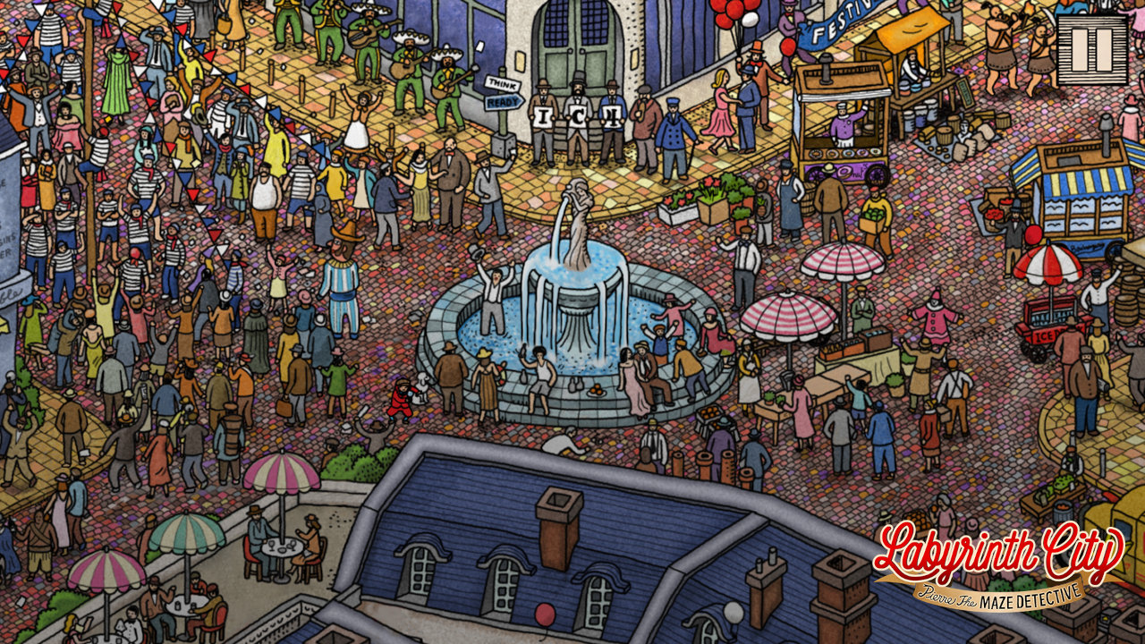 Labyrinth City Pierre the Maze Detective - Nintendo Switch [Digital]
