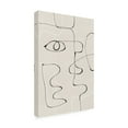 thumbnail image 4 of Trademark Fine Art THE MIUUS STUDIO Abstract Face No2 Canvas Wall Art, 4 of 4
