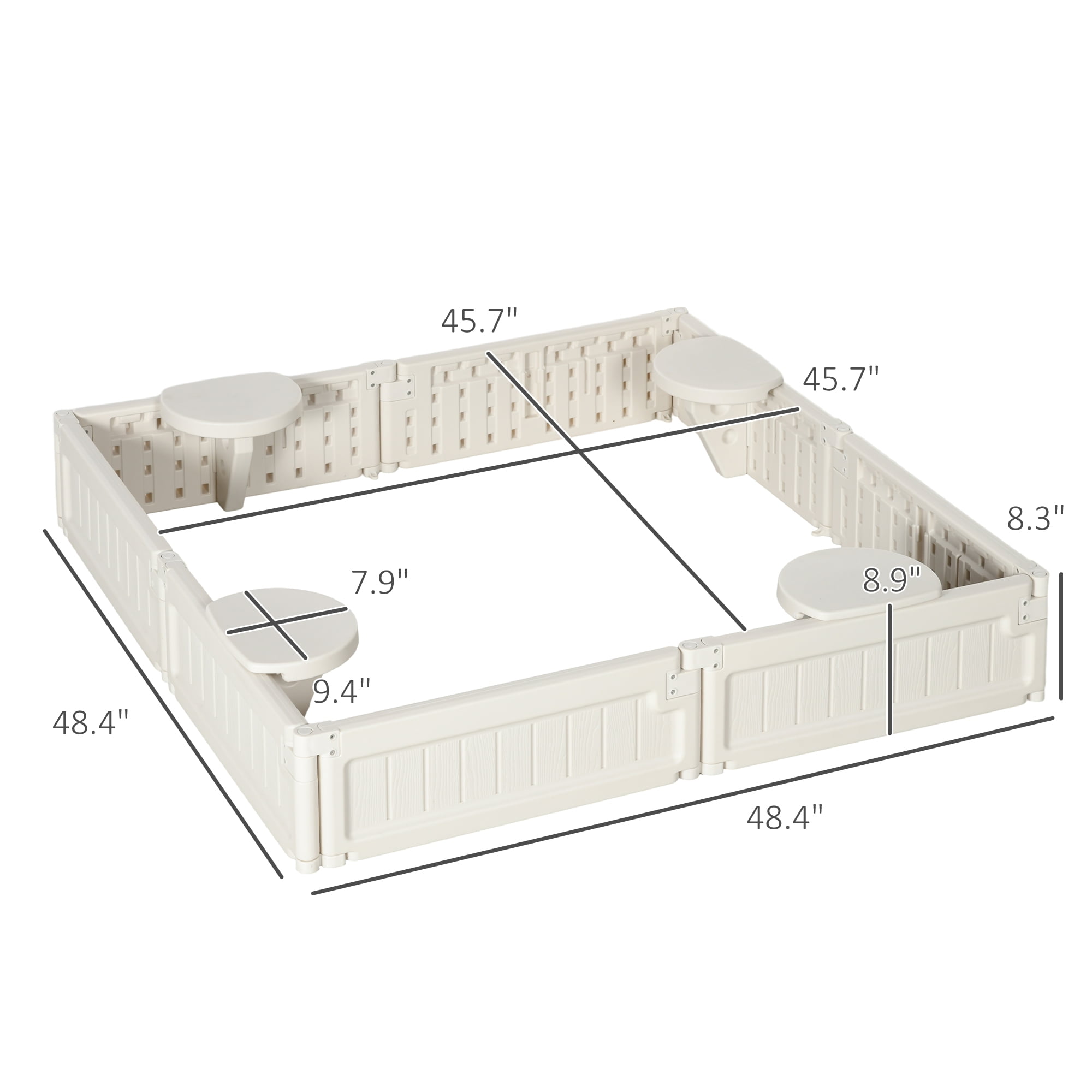 Kids Outdoor Sandbox