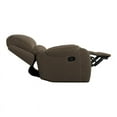 thumbnail image 4 of Wallace & Bay Cannes Walnut Brown Reclining Console Loveseat, 4 of 9