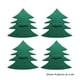 thumbnail image 5 of Bearachild 4 unidades/juego de vajilla de árbol de Navidad, bolsa de almacenamiento, bolsa de dulces, decoración, organizador de dinero en efectivo, Kits de decoración para fiestas Verde Bearachild HA068283-02B, 5 of 6