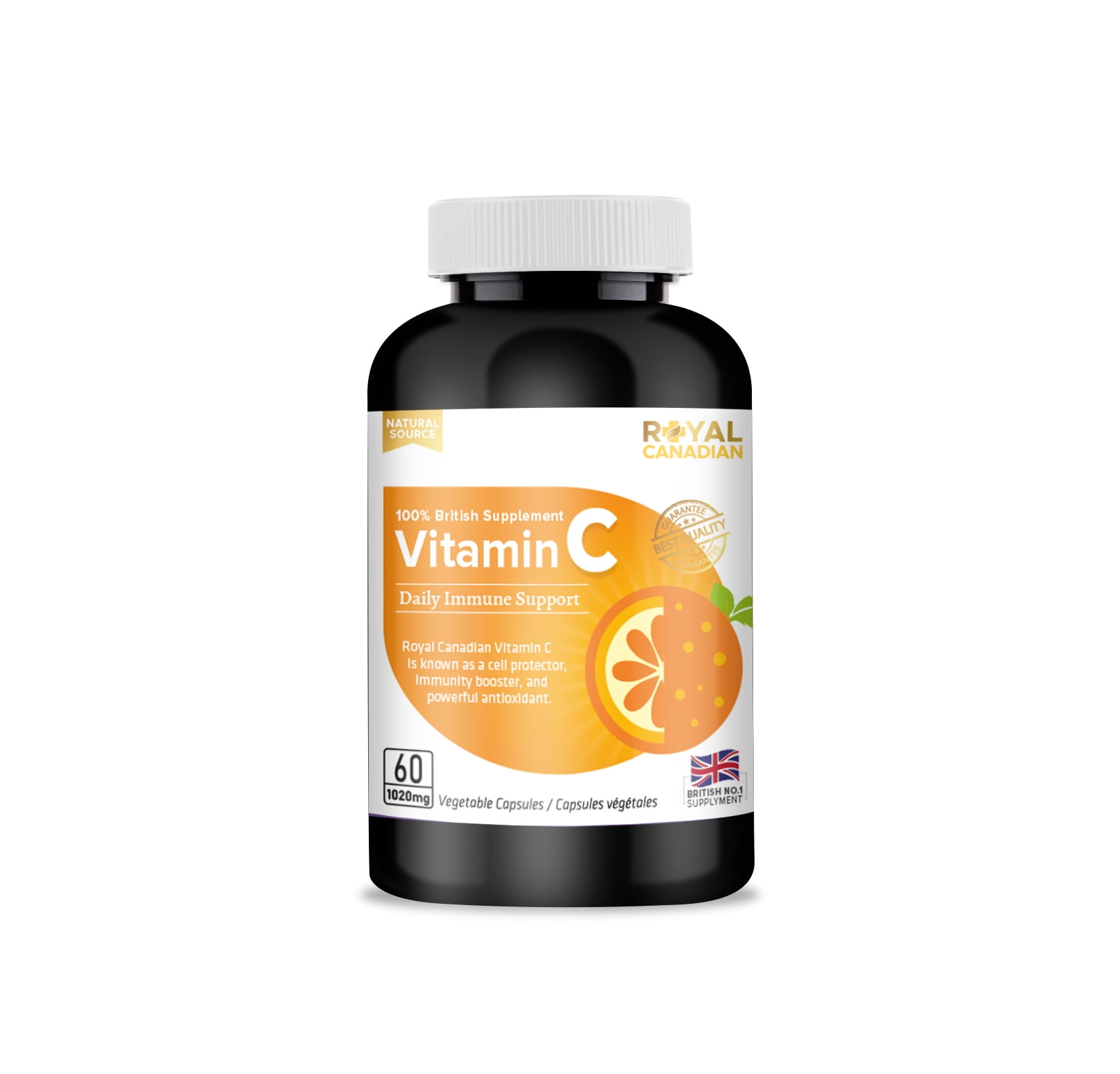 Royal Canadian Vitamin C 1020mg | 60capsules | Walmart Canada