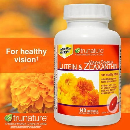 trunature Vision Complex Lutein & Zeaxanthin, 140 Softgels