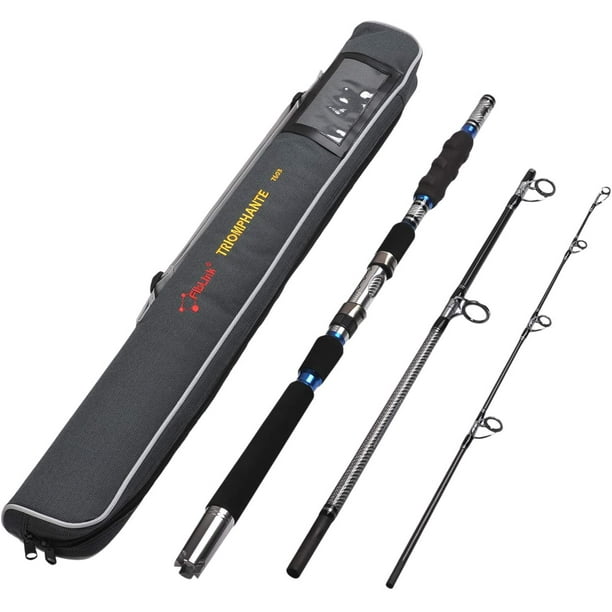 Fiblink 3Piece Spinning Rod Heavy Spinning Fishing Rod