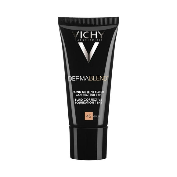 Base de Maquillaje Vichy Dermablend 3D Tono 45 Gold de alta cobertura 30 ml