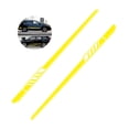 thumbnail image 2 of Pegatinas Elegantes Para La Cintura Del Coche, Pegatina De Vehículo Universal Para Coche, Camión, Coche Deportivo, Rayas Largas, Lado Del Coche, Modificación Blanca Methold VI009247-03, 2 of 6