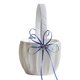 thumbnail image 1 of Inteprter Cesta de boda romántica para niños, portador de anillos, soporte de flores de diamantes de imitación, contenedor de pétalos de cumpleaños Kits de decoración para fiestas Azul Inteprter HA065566-02B, 1 of 6