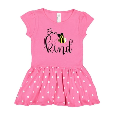 

Inktastic Bee Kind Gift Toddler Girl Dress