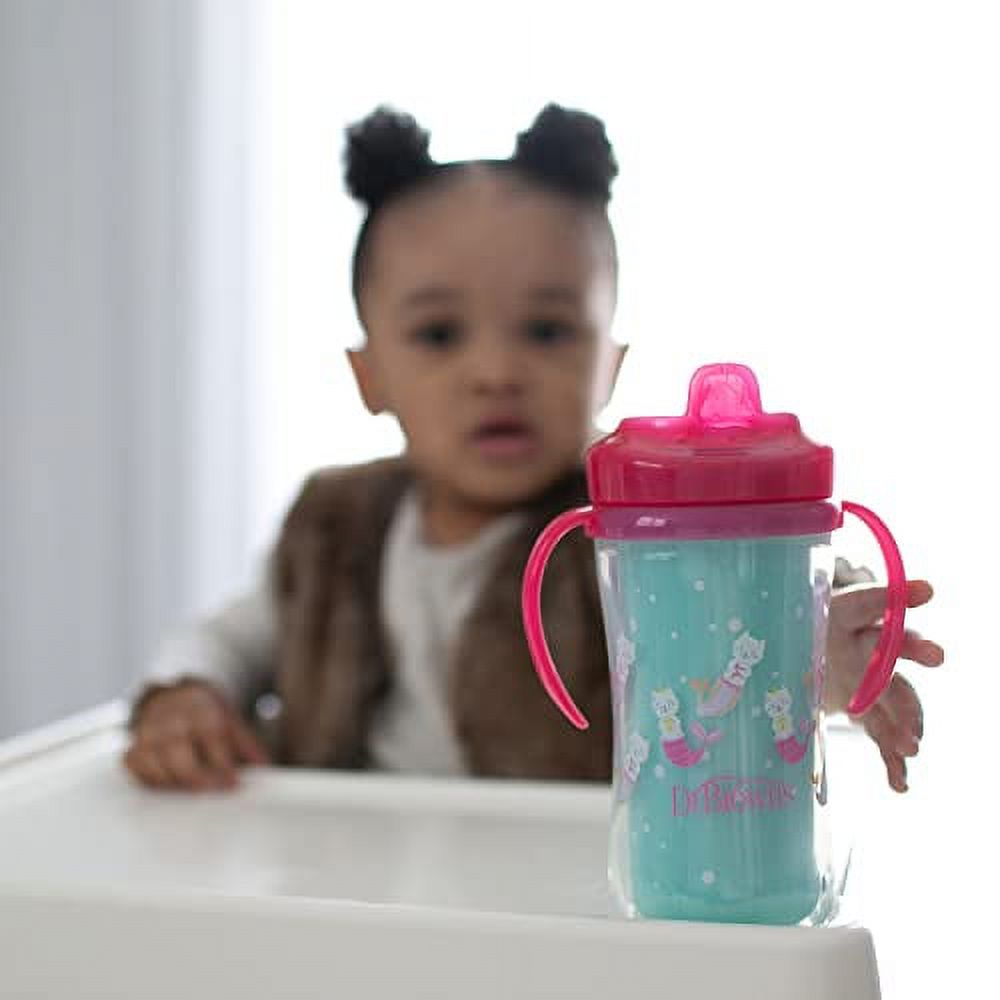 Dr. Brown's Milestones Insulated Sippy Cup with Handles, 10oz, 2pk photo 2