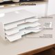 thumbnail image 4 of Organizador de papel Yumkfoi para almacenamiento de papel de construcción de 4 niveles, 4 of 6