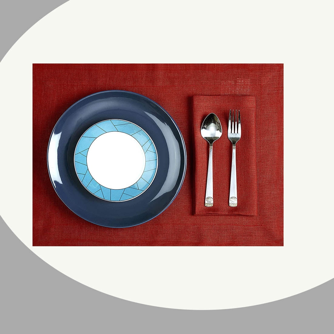 Linen Placemats Set Of 4 14 X 19 Inch Red And White 100 Pure Linen linen-placemats-set-of-4-14-x-19-inch-red-and-white-100-pure-linen