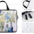 thumbnail image 3 of AWERP Blue and White Hydrangea Flower Laptop Bag Diving Fabric Tablet Cover Neoprene Laptop Sleeve Carrying Bag 17inch, 3 of 5