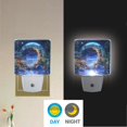 thumbnail image 2 of Yayeee LED Plug in Night Light for The Home with Auto Dusk to Dawn Light Sensors, 2 Pack, Beautiful Floral Moon, 2 of 6