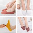 thumbnail image 7 of YooGuoGuo No Show Socks 7 Pairs for Women 5-10 Non Slip Low Cut Liner Flat Breathable Stretchy Invisible Summer Thin Hidden, 7 of 7