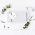 thumbnail image 3 of Koyal Wholesale Winter Snowy Woodland Forest Watercolor Wedding, Fancy Frame Gift Tags, Love is Sweet, 24-Pack, 3 of 5