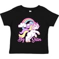 thumbnail image 3 of Inktastic Big Sister Unicorn Girls Toddler T-Shirt, 3 of 5