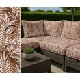 thumbnail image 7 of Outdoor Waterproof Taffeta Fabric - Soimoi Leaves Print Brown | UV Resistant | Ideal for Cushion Covers, Raincoats, Shower Curtains & More | 56" Width, 7 of 7
